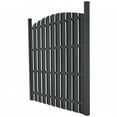 thumbnail image 1 of WPC Fence Panel Round Gray, 1 of 10