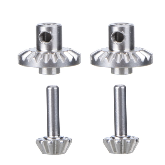 WPL 1:16 Scale Metal Copper CNC Precision Steel Gear RC Car Toy Replacement Accessory Kit, 2 Pairs (5 inches / 12.7 cm)