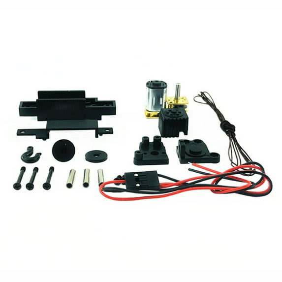 WPL Automatic Winch for 1/16 RC Car, & Metal Material, Easy Installation, for C34/C34K/C34KM Models, Toy Decoration Accessory