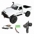 thumbnail image 1 of WPL C24-1 RC Crawler, 1/16 Scale RC Truck RTR 4x4 Off-Road Pick-up Car with 2.4GHz Remote, Upgraded Battery and LED Lights, 1 of 9