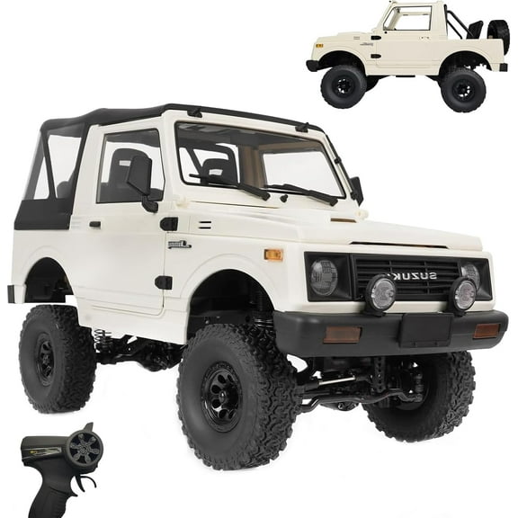 WPL C74-1 Suzuki Jimny 1/10 Scale RC Rock Crawler 4WD All Terriens Off-Road RC Cars with a Soft Top