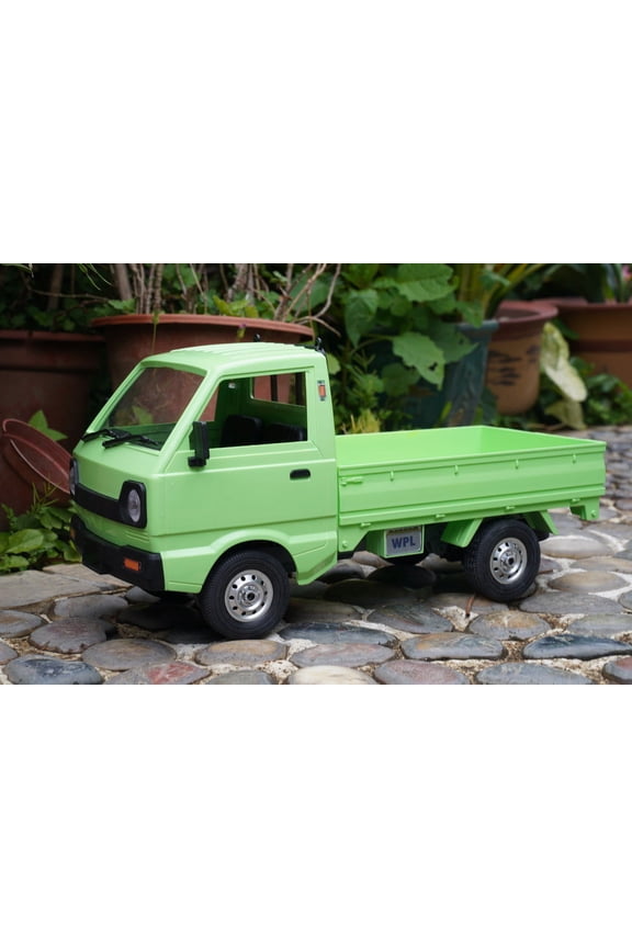 ​WPL D12 1:10 Scale RC Trail Truck - Adjustable Camber & 54mm Tires w/Dual Batteries* | 7.4V Fast Charge Age 14+​​ AS SHOWN
