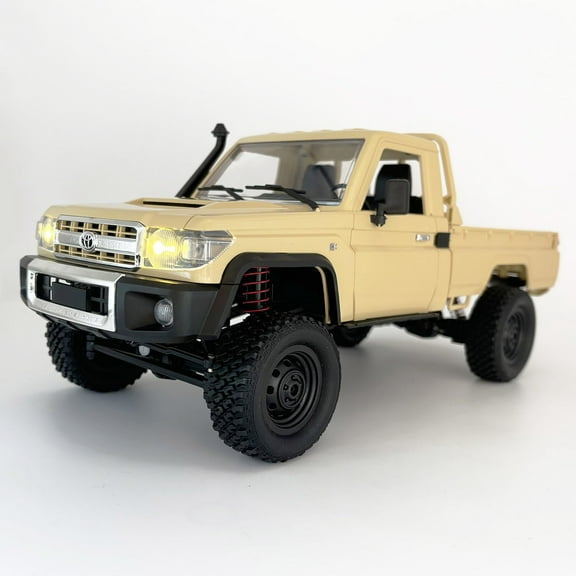 WPLDEWAN RC Rock Crawler 4x4 RC Truck Toyota LC79 1/12 Remote Control Truck, MN82 RC Crawler Off Road Pickup 2.4G All Terrain 280 Motor Proportional Throttle Steering RTR Hobby Toy Adult Y101
