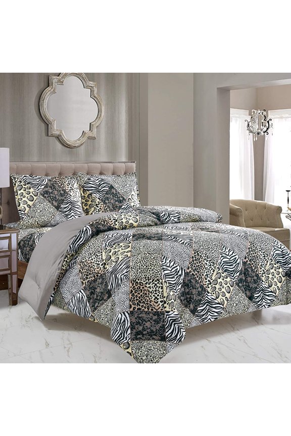 Rustic 2 Piece Comforter Sets Twin with Comforter and Pillow Sham