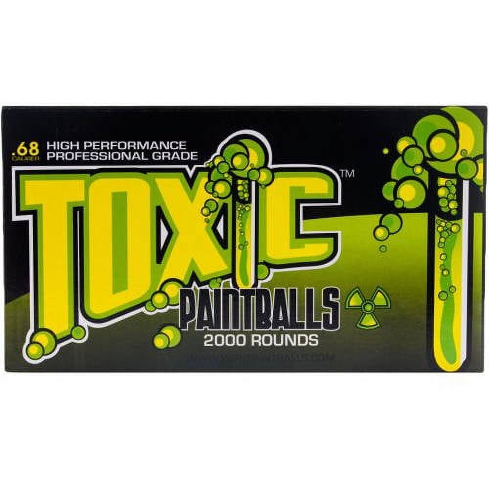 WPN Toxic Professional Grade .68 Caliber Paintballs 2000 Count