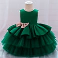 thumbnail image 1 of WPPGONE Girls Sleeveless Layered Tulle Tutu Dress Sparkling Sequin Bow Knot Wedding Guest Party Gown Fluffy Ball Gown Birthday Pageant Princess Formal Ceremony Dresses, 1 of 9