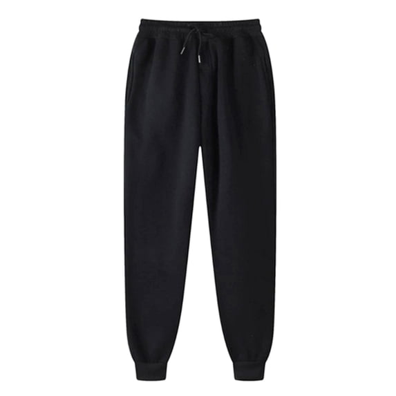 WPPGONE Men's Slim Fit Joggers Cotton Blend Breathable Sweatpants Elastic Drawstring Waist Ribbed Cuffs Side Pockets Gym Workout Running Lounge Casual Activewear Track Pants Bottoms