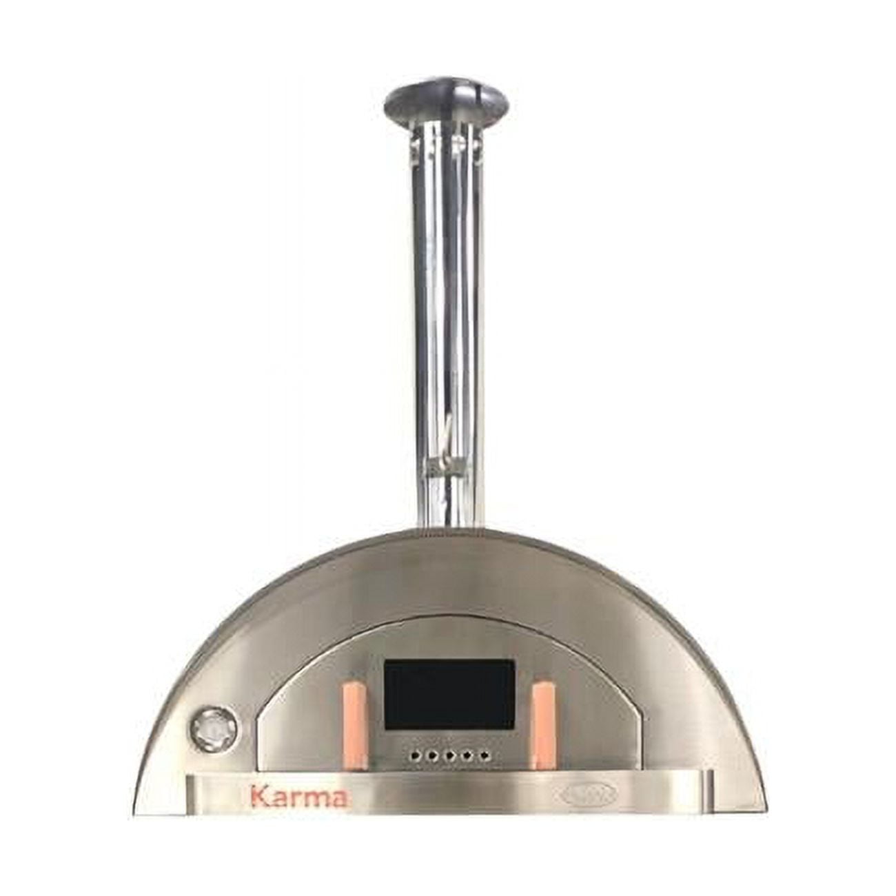 WPPO 42 in. Karma 304 Stainless Steel Wood Fired Pizza Oven