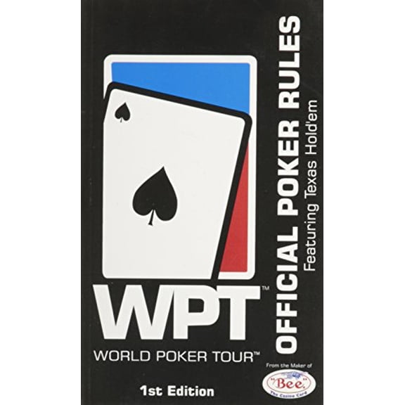 Pre-Owned WPT WORLD POKER TOUR (OFFICIAL POKER RULES FEATURING TEXAS HOLD'EM, 1ST EDITION) (Paperback) 1889752282 9781889752280