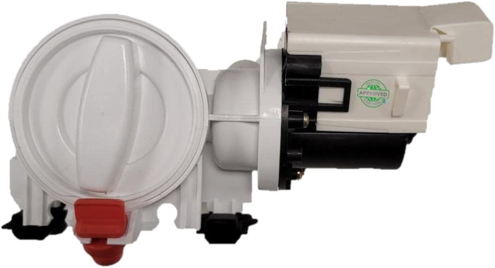 WPW10241025 Washer Drain Pump Replacement – Replaces W10241025, W10321032, 46197020, 1876931, PS11752769 – Compatible with Select Front Load Washers