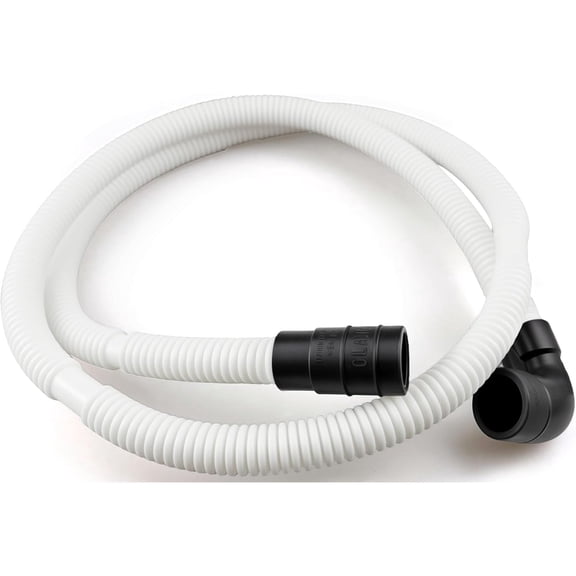 WPW10545278 Dishwasher Drain Loop Hose for Whirlpool/Annamara/Kenmore/Crossley, Dishwasher Drain Hose Extension Replacement Part with Stainless Steel Clamps, W10137608 W10193583 W10195750