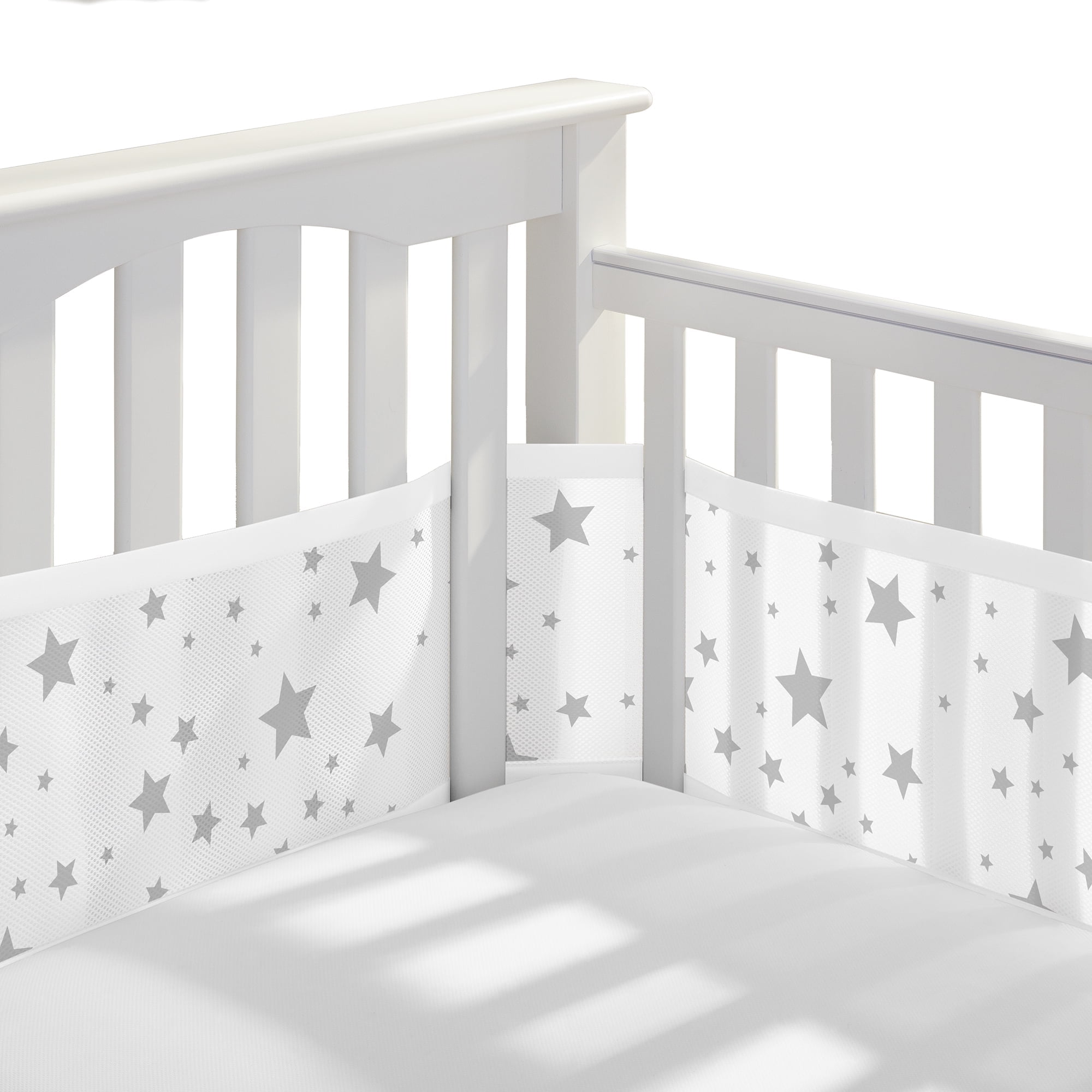 WPWXin Breathable Mesh Crib Liner Classic Collection Starlight