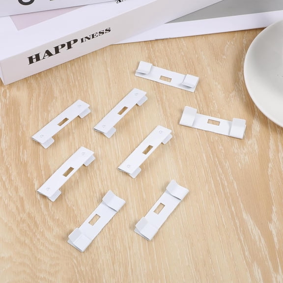 WQBLQH 12 Pcs Vertical Blind Repair Tabs Fixer Tabs for Blinds, Vane Savers, Vertical Slat Repair Kit for Home & Office Windows