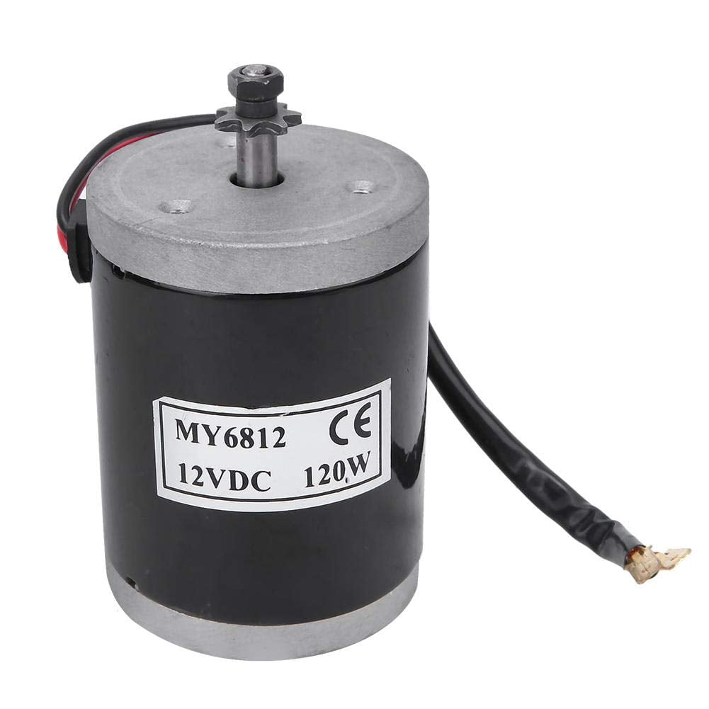 Sco Motor WQBLQH Electric Scooter Motor 12V 120W, Electric Brushed Motor High ...