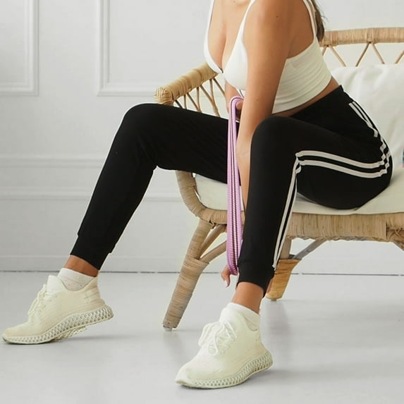 WQD 2 Pack Womens Sweatpants Jogger Pants with Pockets High Waist Lounge Athletic Yoga Pants for Workout Running Gym