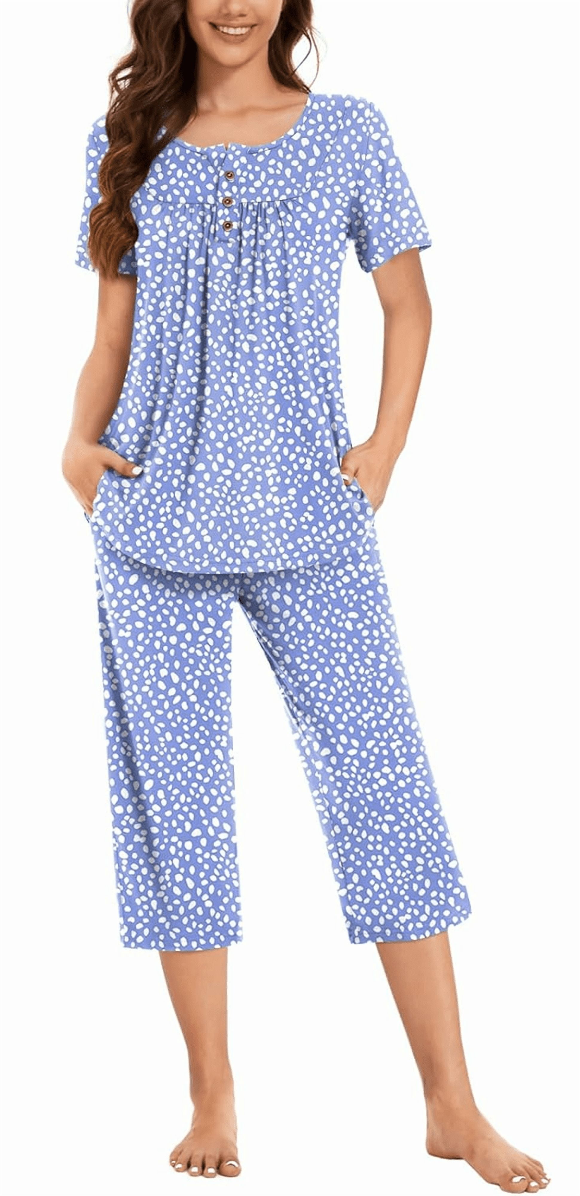 womens pajamas cute piece pajamas