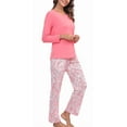 thumbnail image 1 of WQD Womens Pajama Sets 2 Piece Lounge Sets Soft Loungewear Comfy Pj Sets Long Sleeve Top and Pants Loose Sleepwear with Pockets for Fall Winter Spring, 1 of 7
