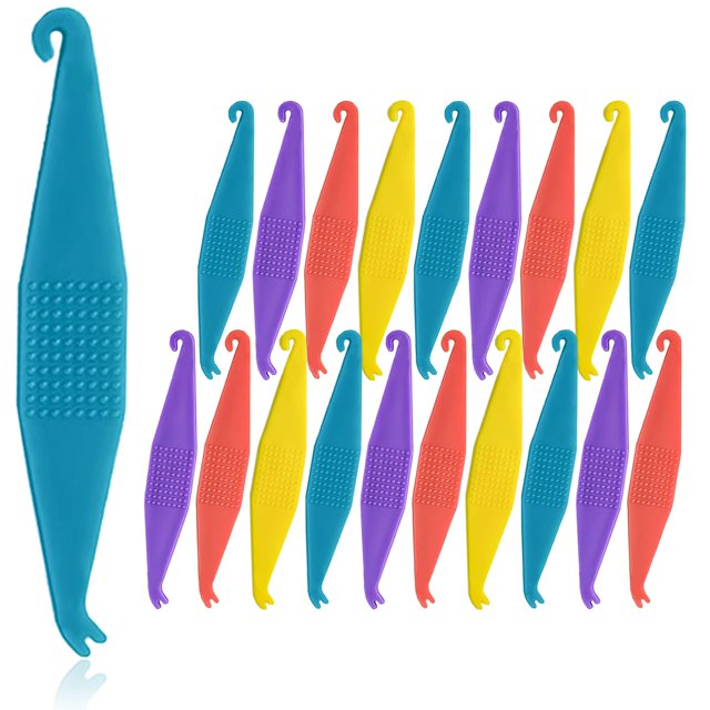 WQINX 20Pack Braces Rubber Band Tools for Braces Disposable Plastic