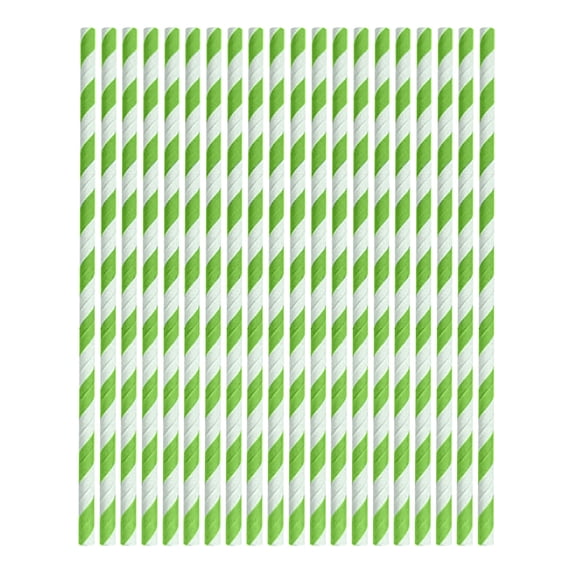 WQJNWEQ 100 Pack Colorful Disposable Paper Drinking Straws Eco Friendly 20cm Paper Straw For Party Milkshake Cold Hot Drinks