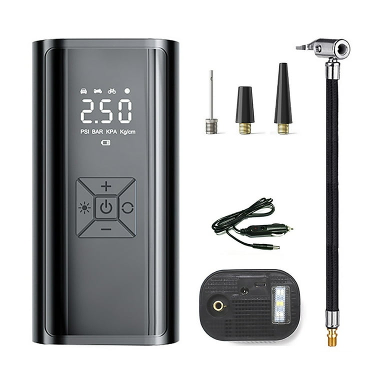 WQJNWEQ BIG SALE Tire inflator Portable A ir Compressor 150PSI A ir Pump for Car Tires Tire Pump with 6000mAh Battery LED Light Suitable for Cars