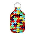 thumbnail image 1 of WQJNWEQ Sanitizer Holder Keychain, Travel Size Bottle Holder Refillable Containers Gifts Home Room Decor, 1 of 1