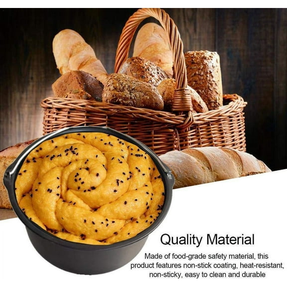 WQJNWEQ Clearance 8 Inch Non Stick AirFryer Cake Mold Barrel Baking Pan Tray Frying Basket