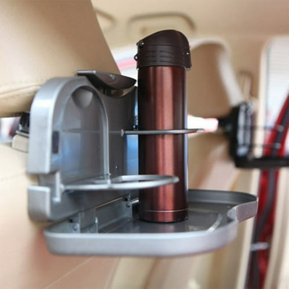 WQJNWEQ Poor Things Car Folding Table Auto Drink Food Cup Holder Tray Back Seat Storage Organizer