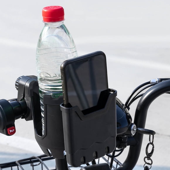 WQJNWEQ-Clearance-Cup-Holder-with-Phone-Holder-Bike-Cup-Holder-2-in-1-Universal-Cup-Phone-Holder-for-Stroller-Bike-Wheelchair-Walker-Scooter