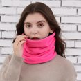 thumbnail image 1 of WQJNWEQ Clearance Double Layer Warm Neck Cover Multifunctional Scarf Fleece Sports Windbreak Cap Fall sale, 1 of 3