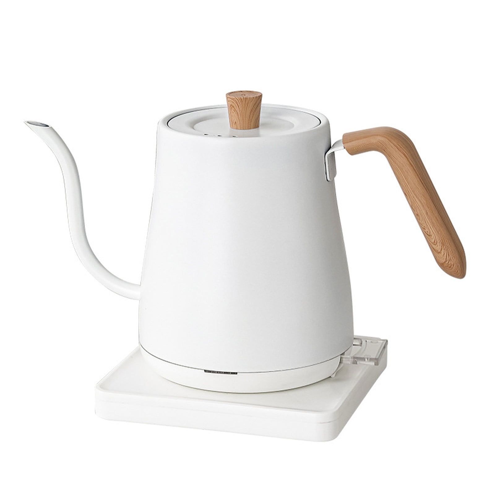 Giligiliso Clearance Electric Kettle Gooseneck Kettle, 800ml Water Kettle, Tea Pot Stainless Steel for Coffee & Tea with Fast Heating, Auto-Shut Off