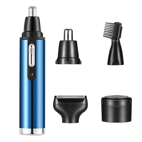 WQJNWEQ Electric Nose Trimmer Four-In-One Men's Razor USB Rechargeable Shaver Electric Eyebrow Trimmer Nose Hair Trimmer Gifts Makeup