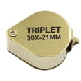 thumbnail image 1 of WQJNWEQ Clearance Pocket Jewellers Glass Magnifying Magnifier Jeweler Eye Jewelry 30 x 21mm, 1 of 3