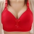 thumbnail image 1 of WQJNWEQ Clearance Wireless Bras for Women Support Comfortable Lace Breathable Bra Underwear No Rims, 1 of 3