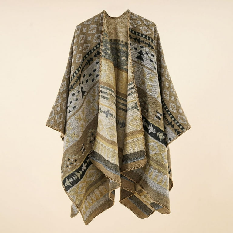 WQJNWEQ Clearance Women Comfortable Long Cashmere Wool Shawl Soft Shawl  Fall sale