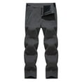 thumbnail image 1 of WQJNWEQ College Young Adult Fashion Pants Men's 2 Piece Set Detachable Ski Pants Plus Pant Outdoor Hiking Pants Full Length Pants, 1 of 1