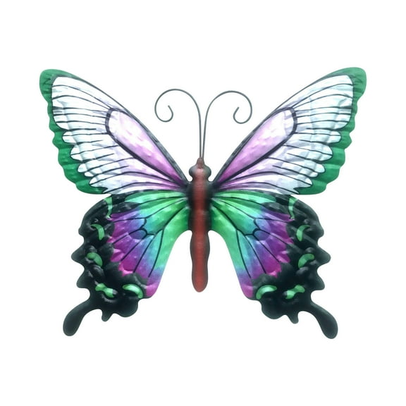 WQJNWEQ Garden Butterfly Art Outdoor Garden Backyard Metal Animal Decoration Gift Items