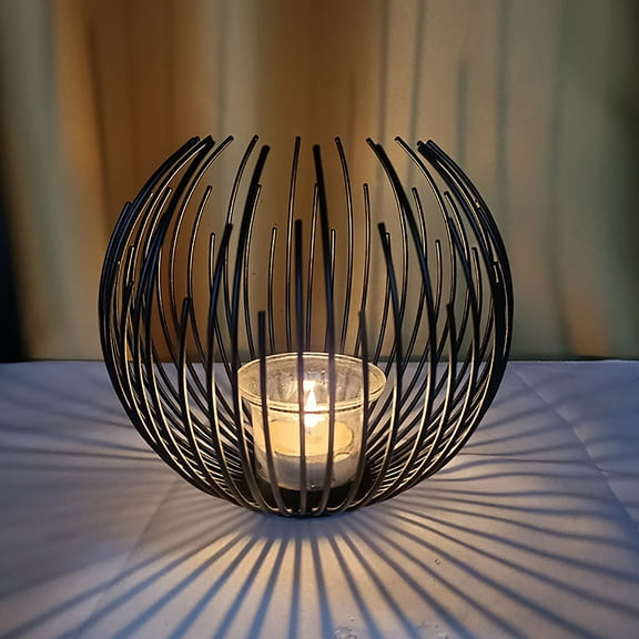 WQJNWEQ Home European Wedding Metal Candle Holder Home Gift Ornament Wrought Iron Candle Holder Time Dinner Candle Holder Fall sale Items