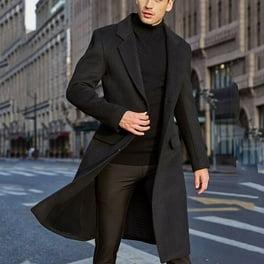 LONDON FOG Men's L19195 Signature Wool Blend Top Coat LONDON FOG Men's L19195 Signature Wool Blend Top Coat