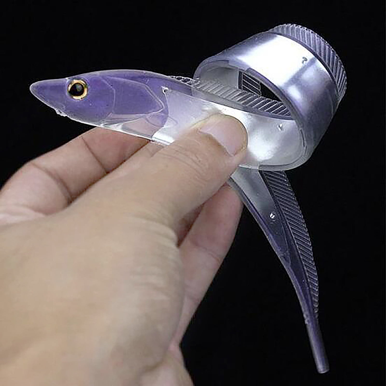 WQJNWEQ Outdoor Fishing Bait PVC Soft Bait Fish Swimbait Hook Realistic 3D  Simulation Bait Sports