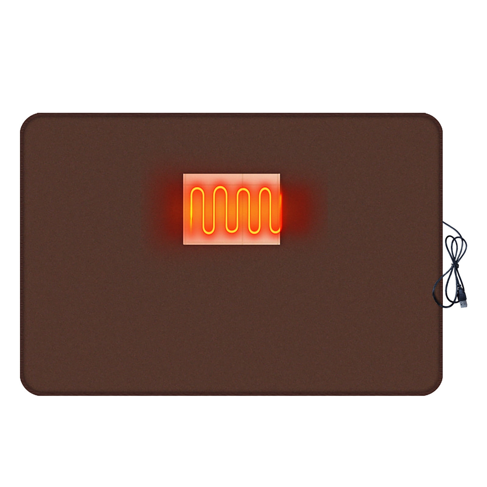 WQJNWEQ Portable 5V USB Electric Heated Car Office Use Winter Warm