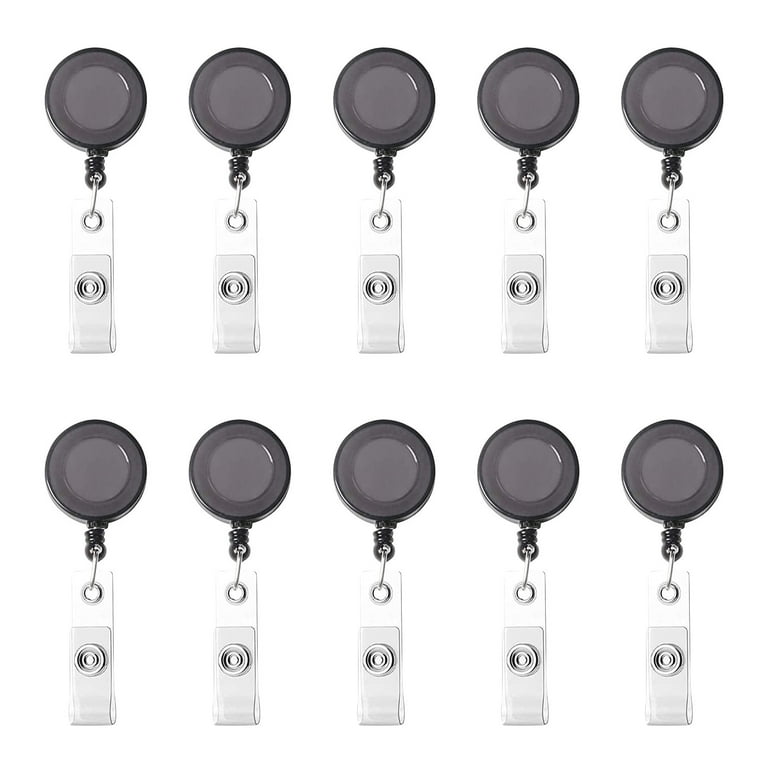 WQJNWEQ Sales 10Pc Retractable Badge Holder Badge Holder Scroll ID Card  Holder 10 Colors Outdoor