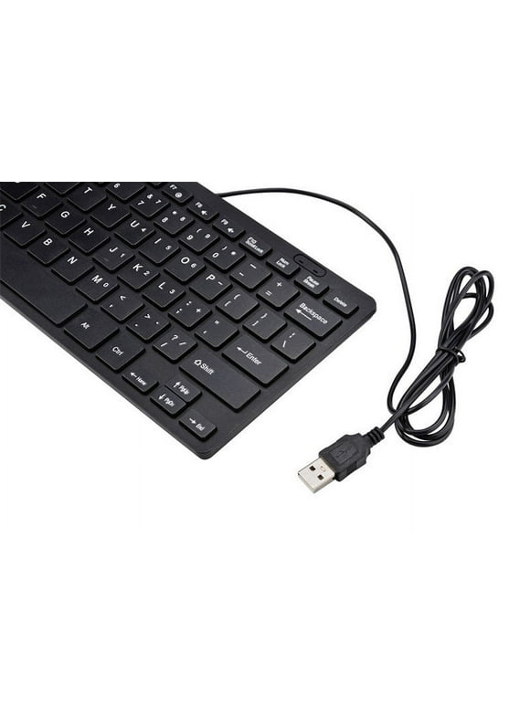 WQJNWEQ Sales USB 2.0 Mini Multimedia Wired Keyboard 78 Keys for Notebook PC