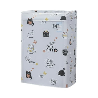  Cute Cat Face Washer Dryer Covers Dryer Top Protector