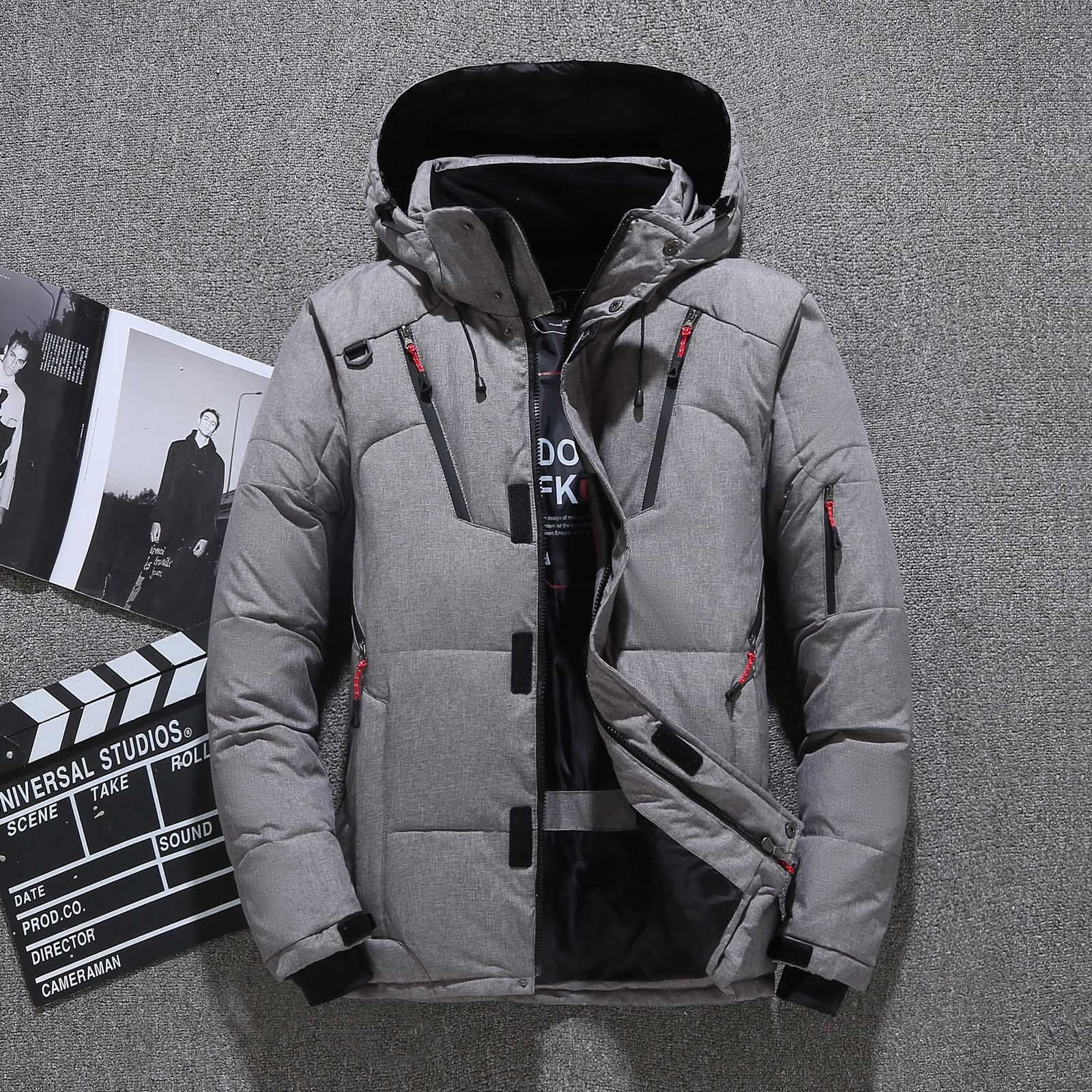 WQJNWEQ Winter Coats for Men Puffer Thermal Big and Tall