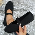 thumbnail image 1 of WQJNWEQ Women's Flats Shoes Leisure Fashion Ventilate Casual Round Head Comfy Casual Shoes Comfort, 1 of 9