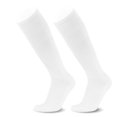 thumbnail image 1 of WQNVRNR Boys Athletic Soccer Socks- Breathable Towel Bottom Anti-slip Over Knee Unisex Long Football Sports Socks White Size Free Size, 1 of 5