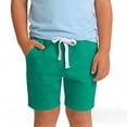thumbnail image 1 of WQNVRNR Boys Summer Shorts- Fashion Casual cotton Elastic Waist Loose Fit Shorts Green Size 5, 1 of 6