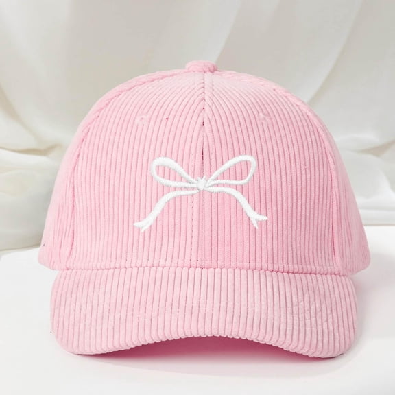 WQNVRNR Heart Print Baseball Cap- Adjustable Snapback Curved Bill Sun Hat Men & Women Outdoor Headwear Pink Size Free Size