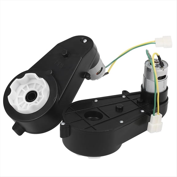 WQNZMADO 2 Pcs Kids Ride on Car Gearbox 550 12V Motor 40000RPM Electric Motor with GearBox High Speed RS550 DC Motor Match
