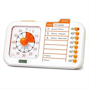 WQNZMADO 3-in-1 Visual ADHD Timer for Kids & Adults with Planning Board, Task Timer, Chore Chart & Visual Schedule Planne